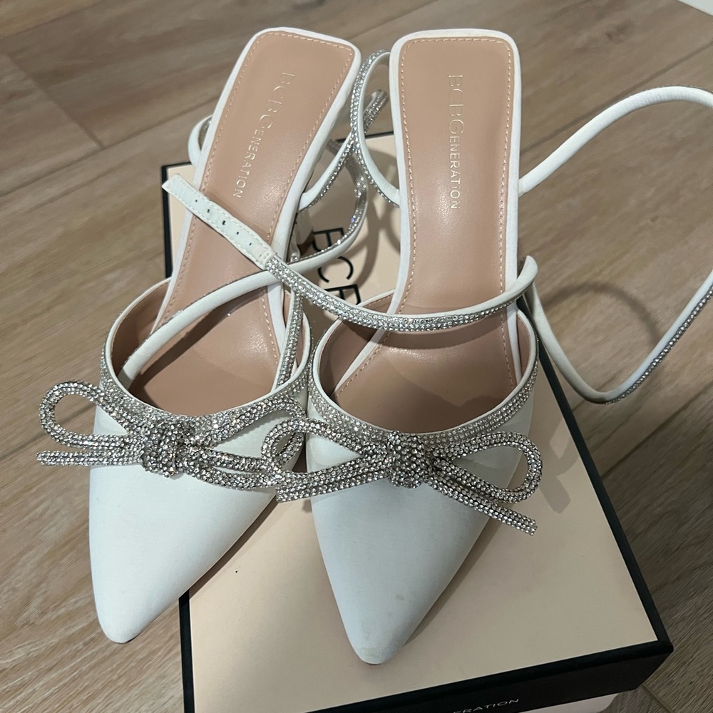 BCBGeneration Ildy satin pumps 7